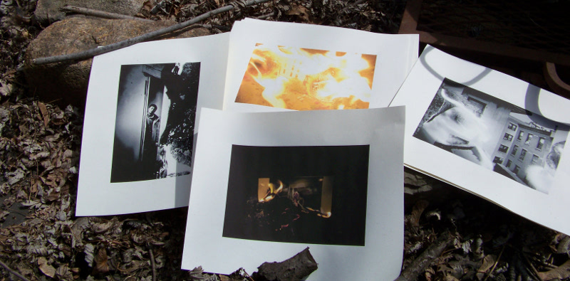 Annie Ling's burned photographs
