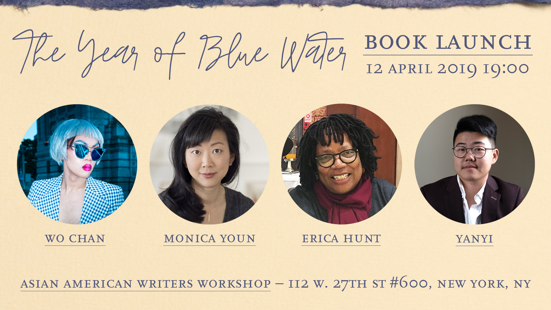 The Year of Blue Water: Book Launch