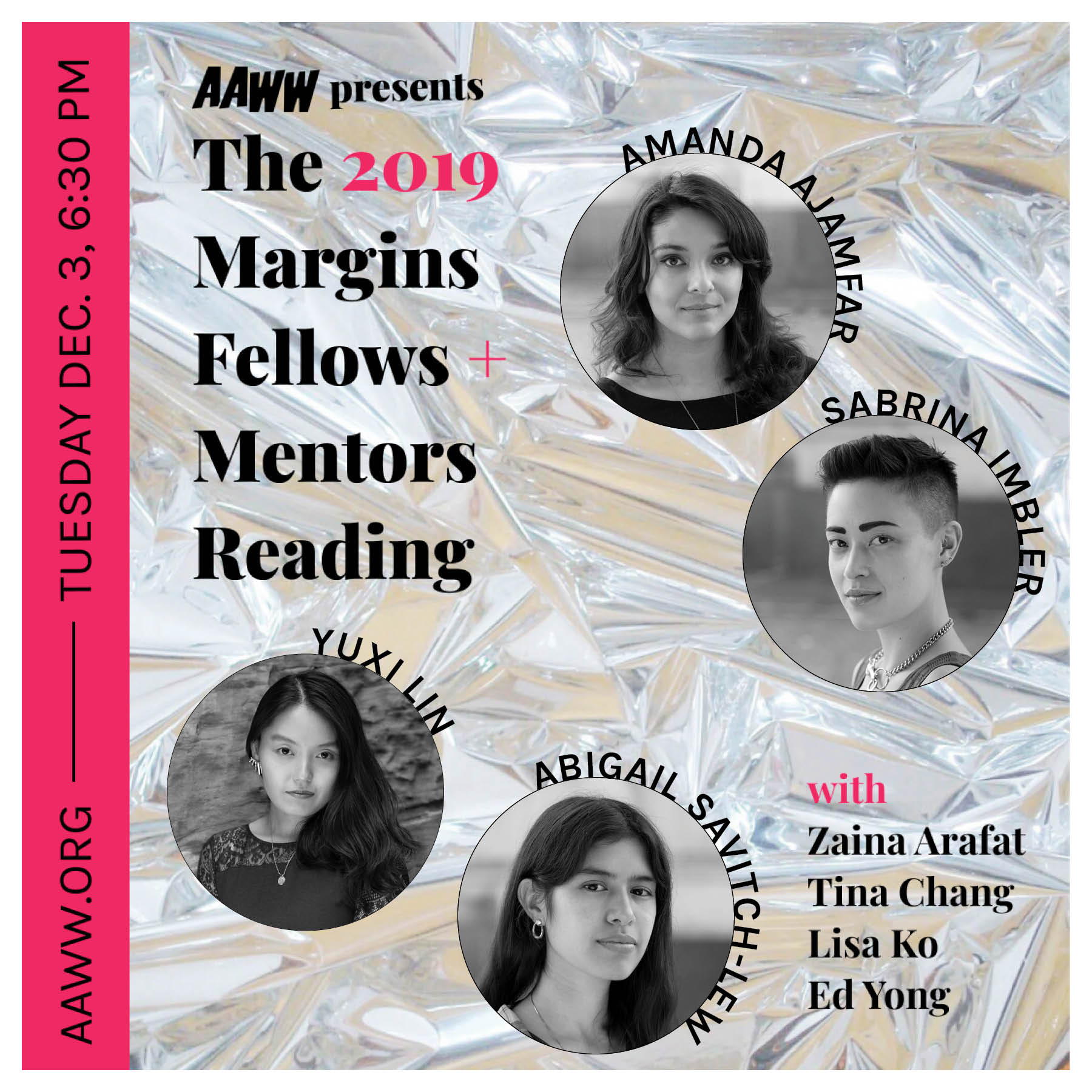 2019 Margins Fellows + Mentors Reading