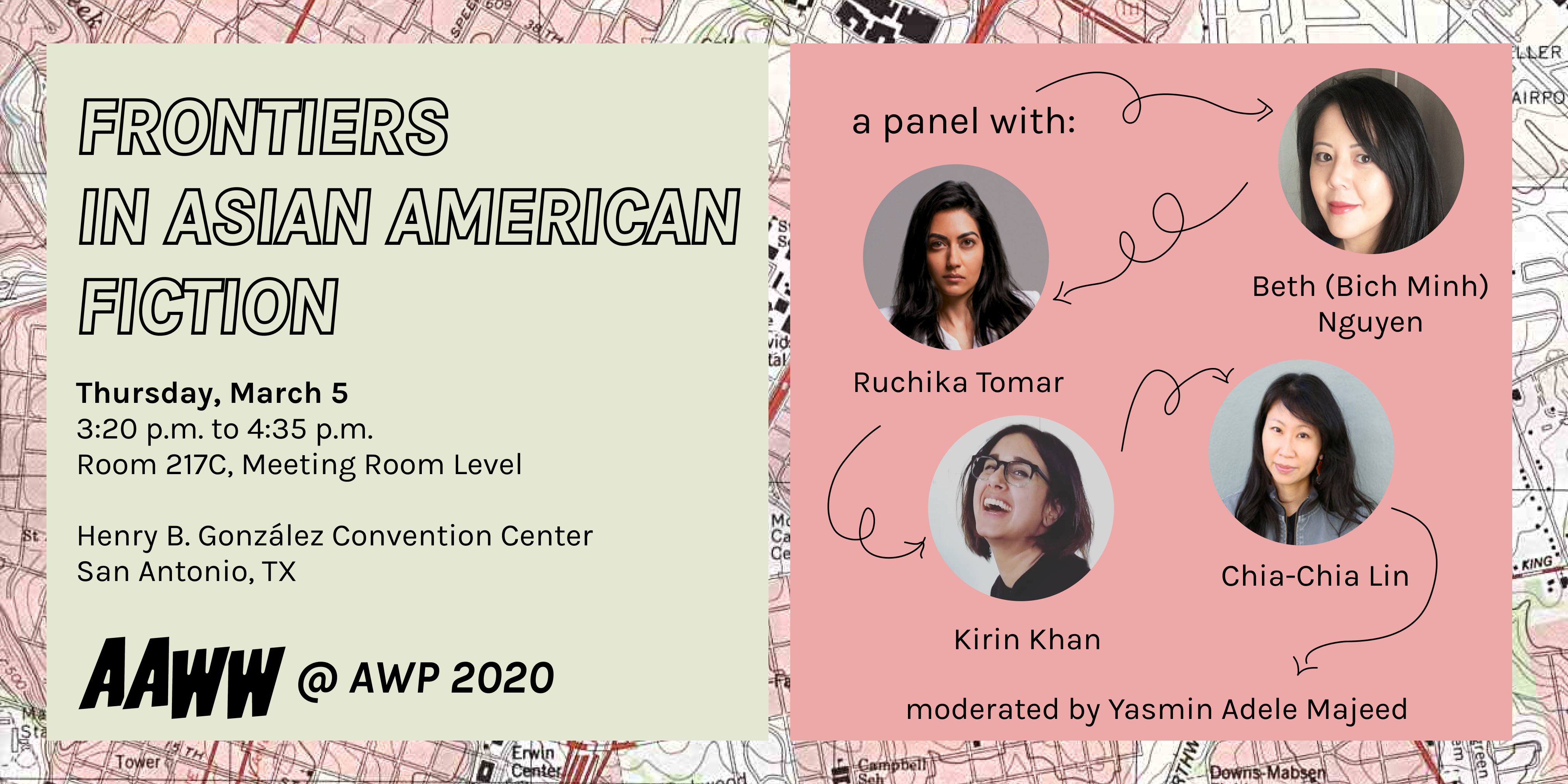 AAWW at AWP: Frontiers in Asian American Fiction