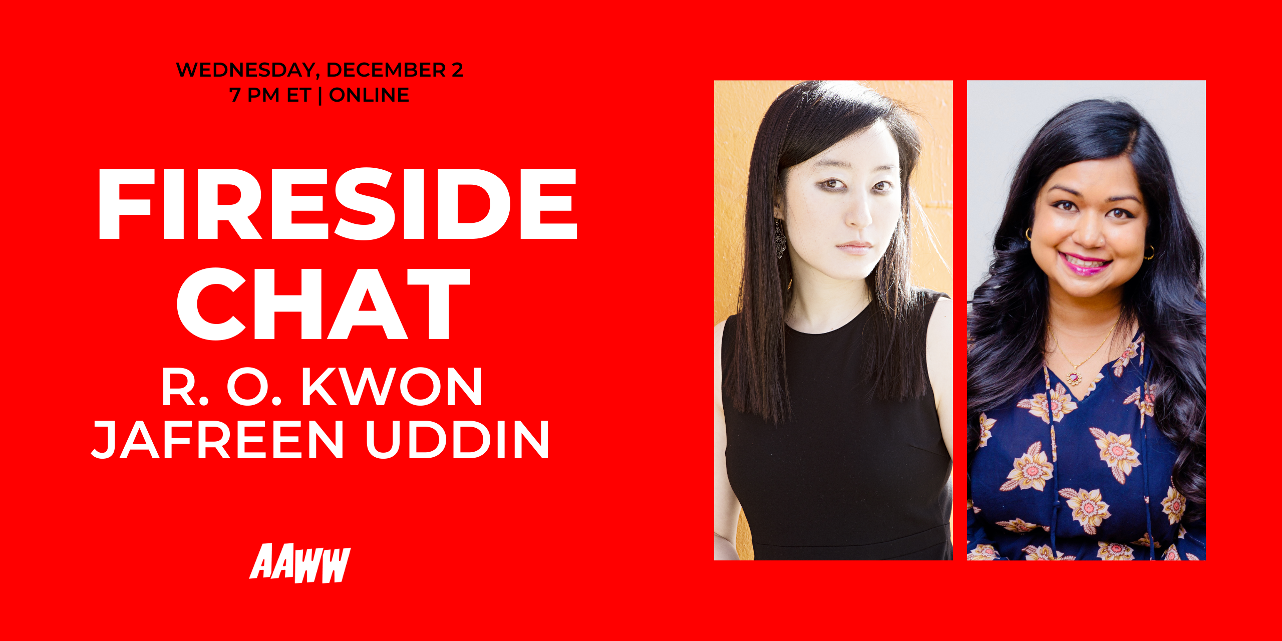 Fireside Chat: R. O. Kwon and Jafreen Uddin