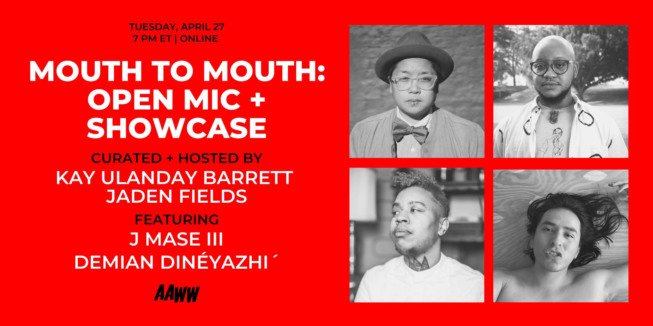 Mouth to Mouth: Open Mic + Showcase