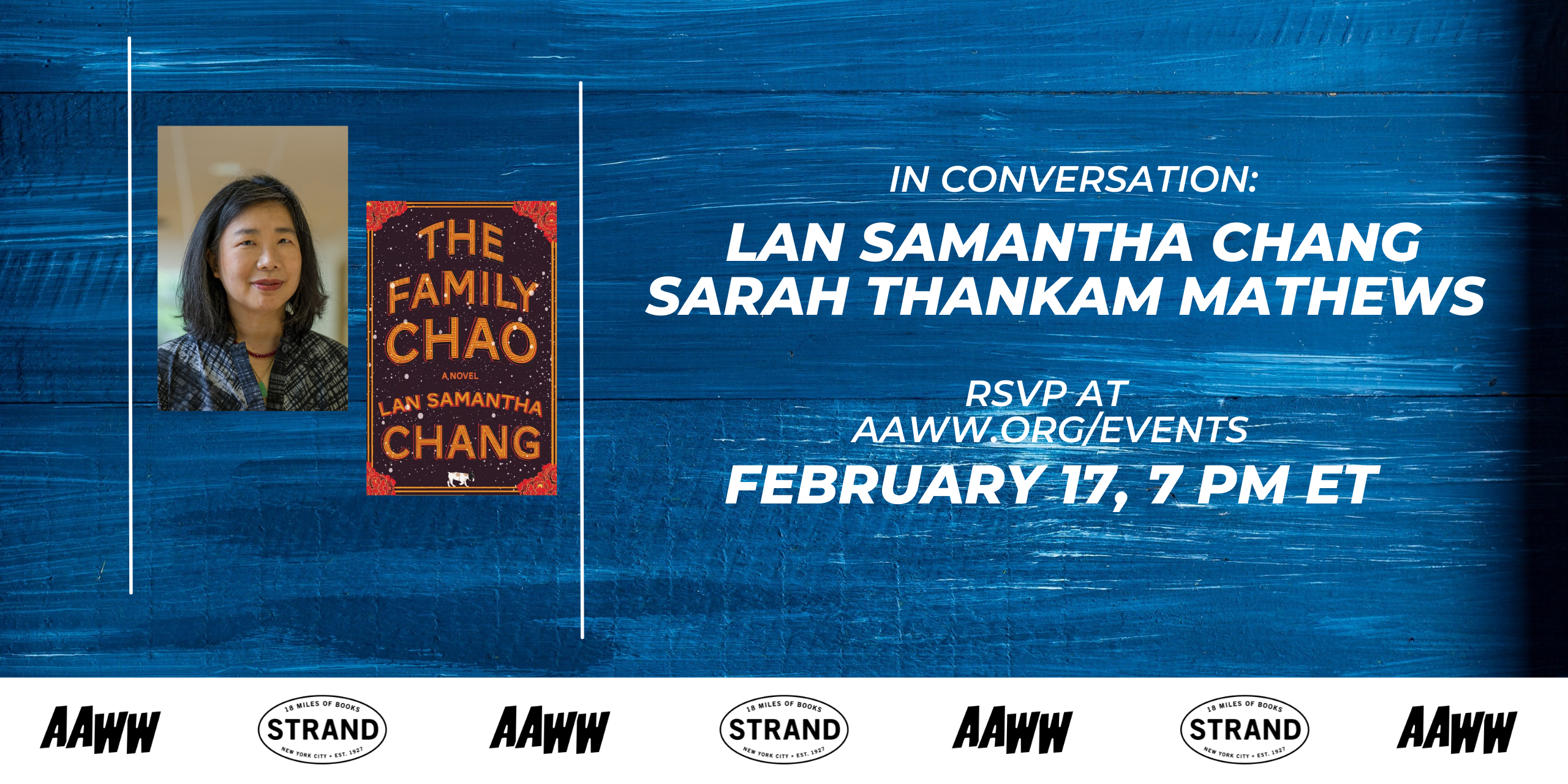 In Conversation: Lan Samantha Chang and Sarah Thankam Mathews