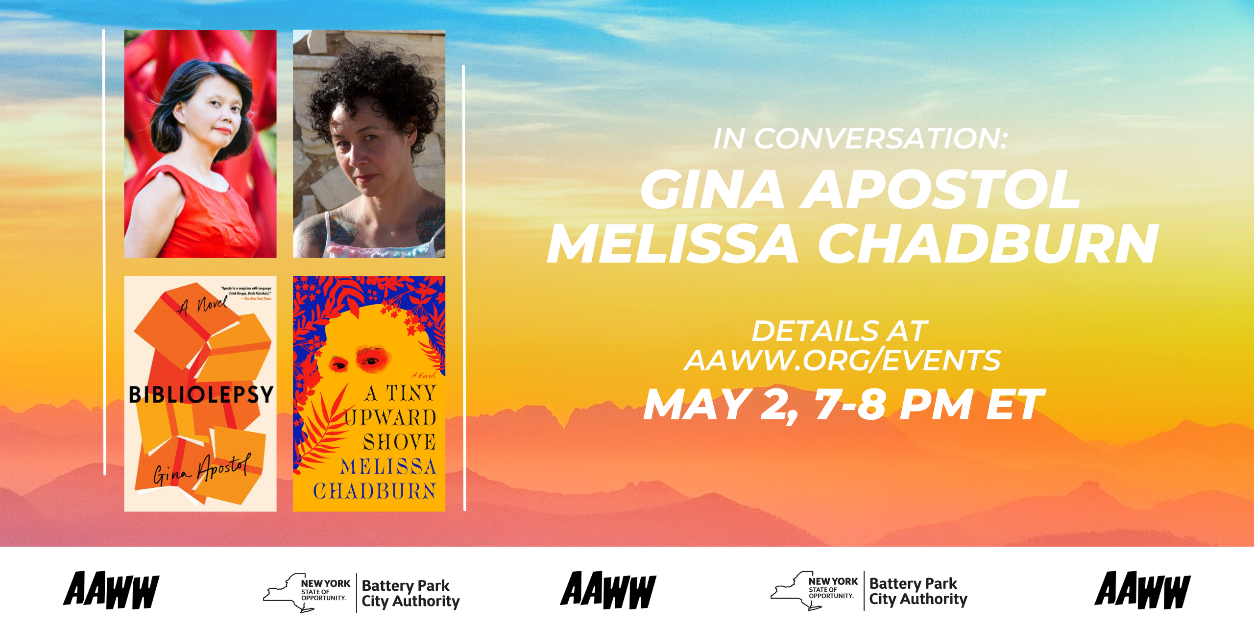 [LIVE] In Conversation: Gina Apostol and Melissa Chadburn