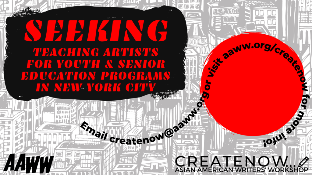 Createnow Asian American Writers Workshop 