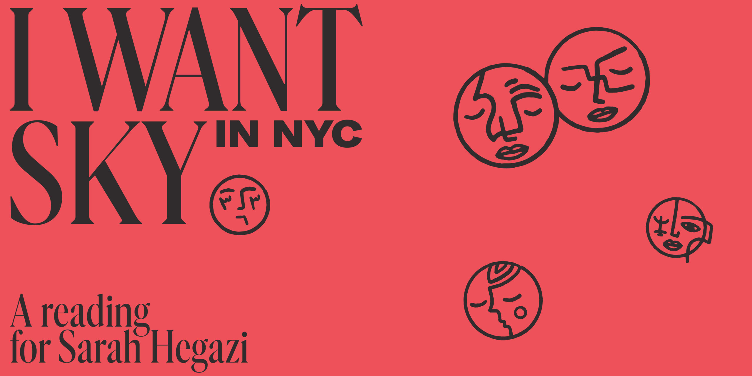 [LIVE] I WANT SKY in New York: A reading for Sarah Hegazi