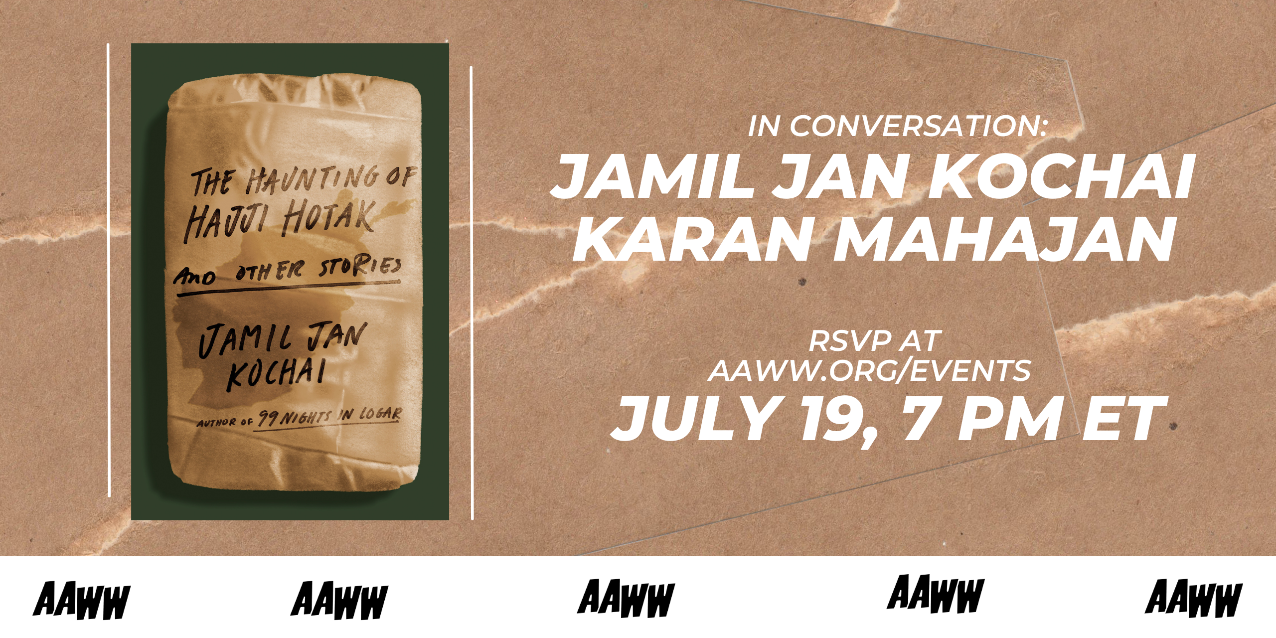[VIRTUAL] In Conversation: Jamil Jan Kochai and Karan Mahajan