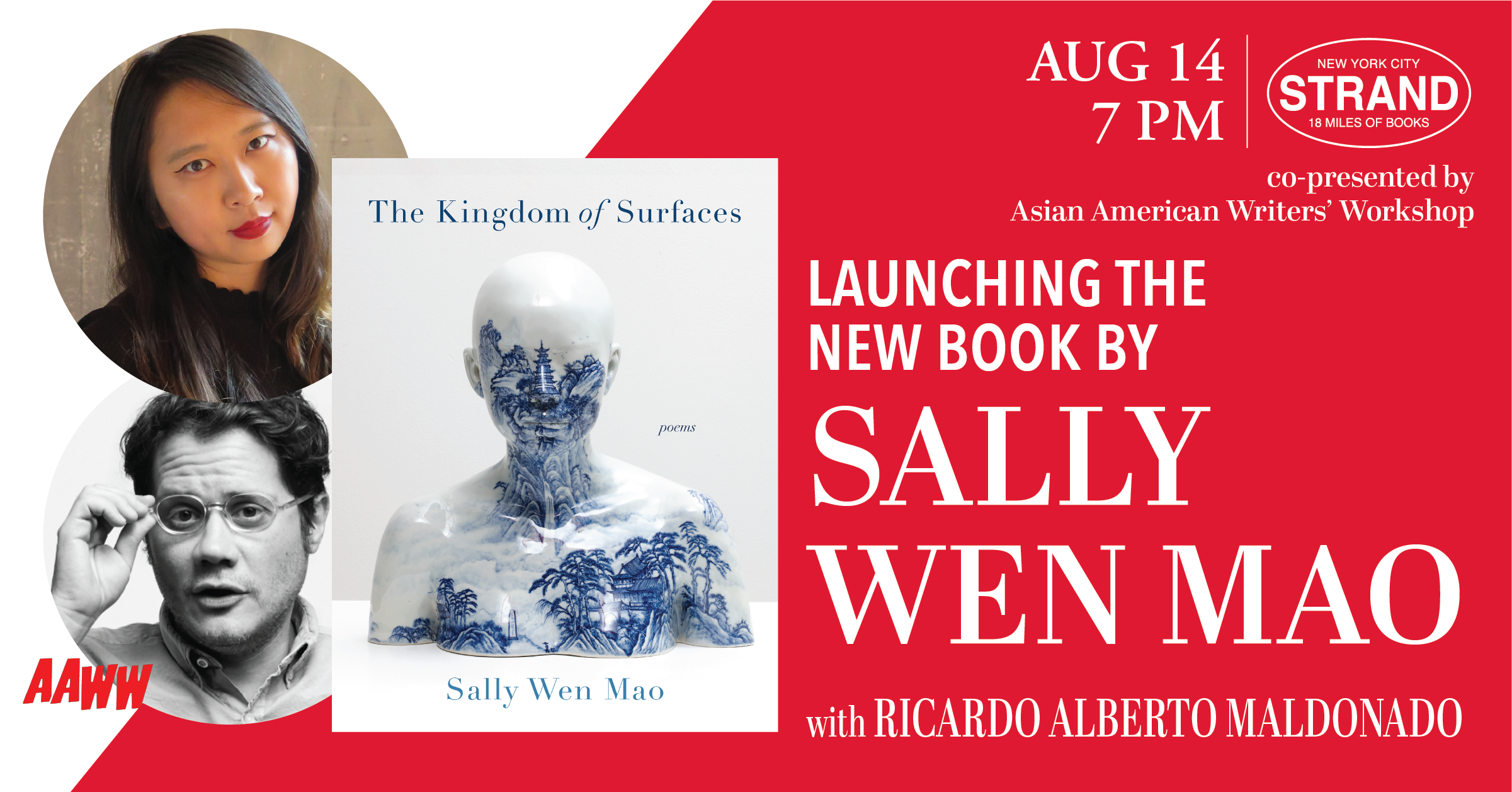 AAWW & The Strand Present: Sally Wen Mao's The Kingdom of Surfaces