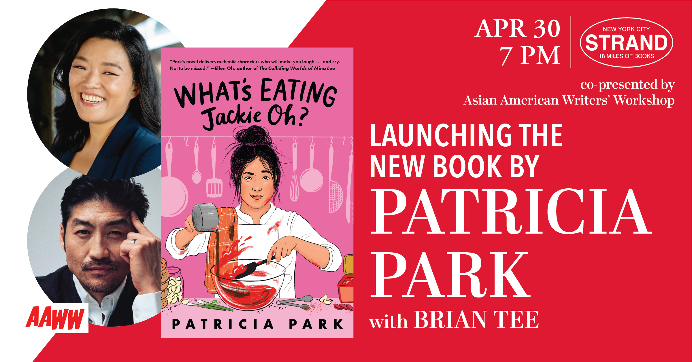 Patricia Park + Brian Tee: What's Eating Jackie Oh?