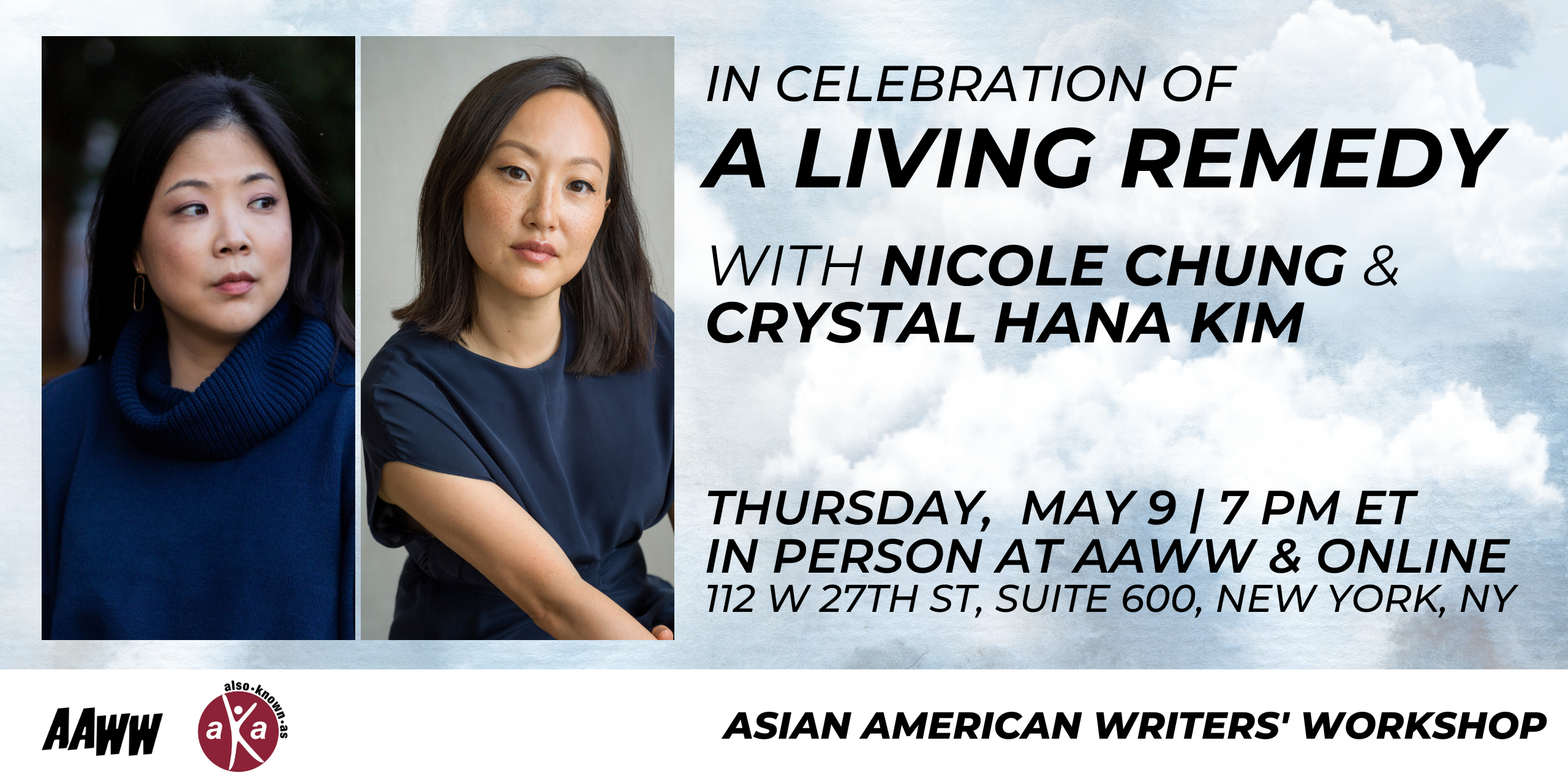 [IN PERSON] In Celebration of Nicole Chung's A Living Remedy with Crystal Hana