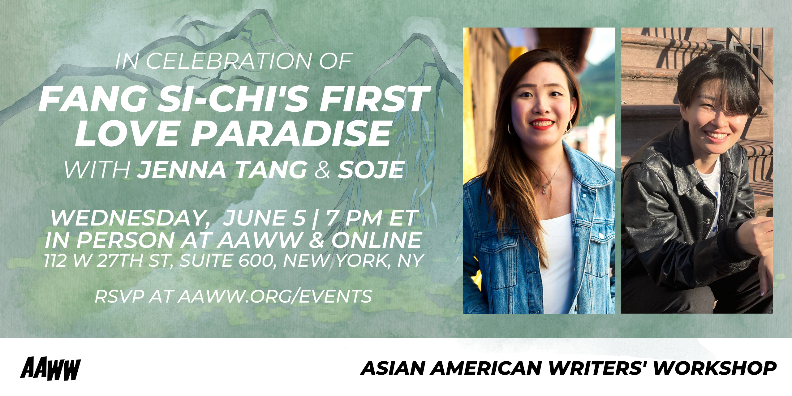 [IN PERSON] In Celebration of Lin Yi-Han's and translated by Jenna Tang's, Fang Si-Chi's First Love Paradise