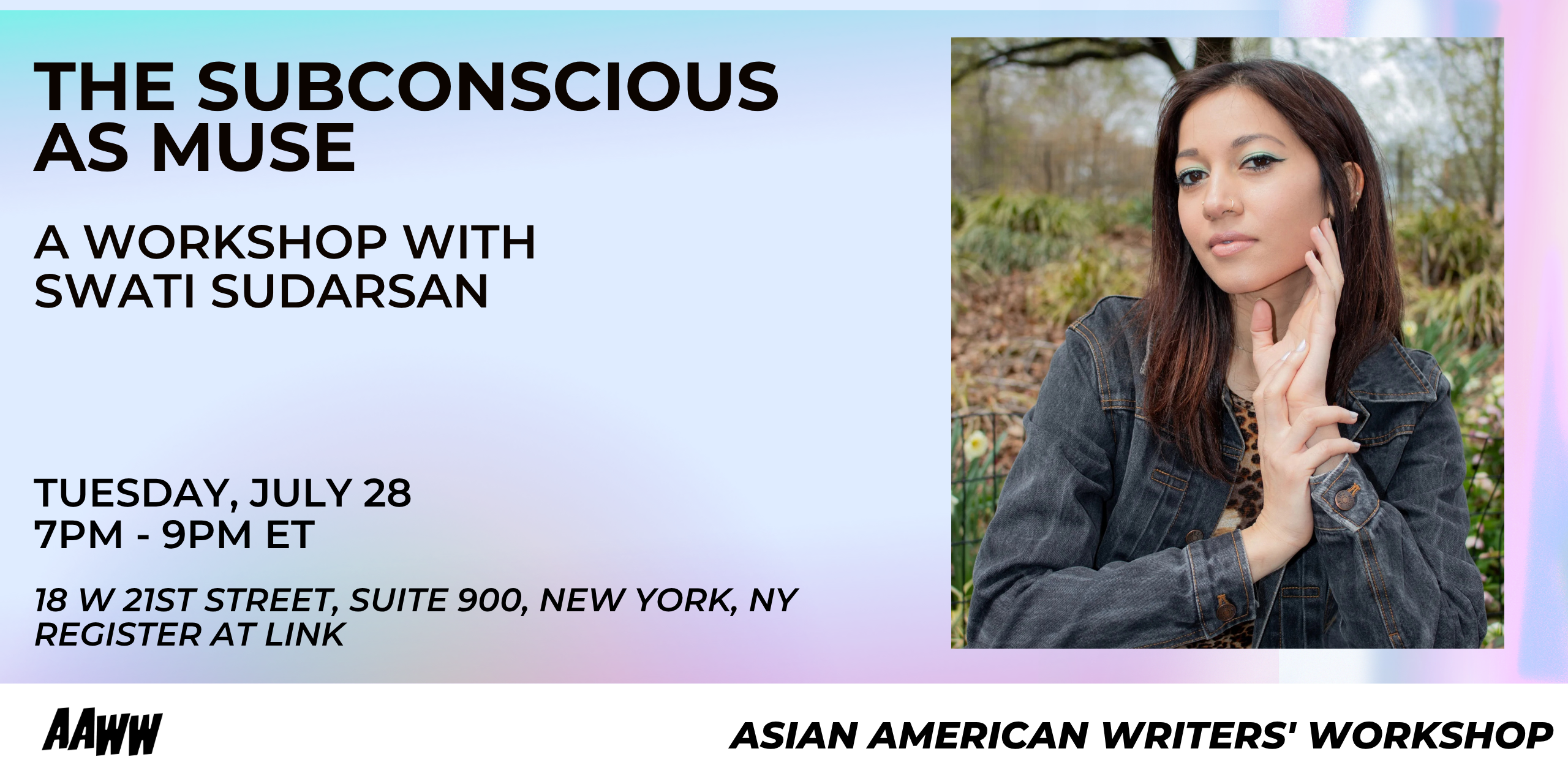 The Subconscious as Muse: A Workshop with Swati Sudarsan